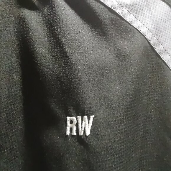 Runner's World Women's Black/Grey Rain Jacket Size M - Picture 3 of 5